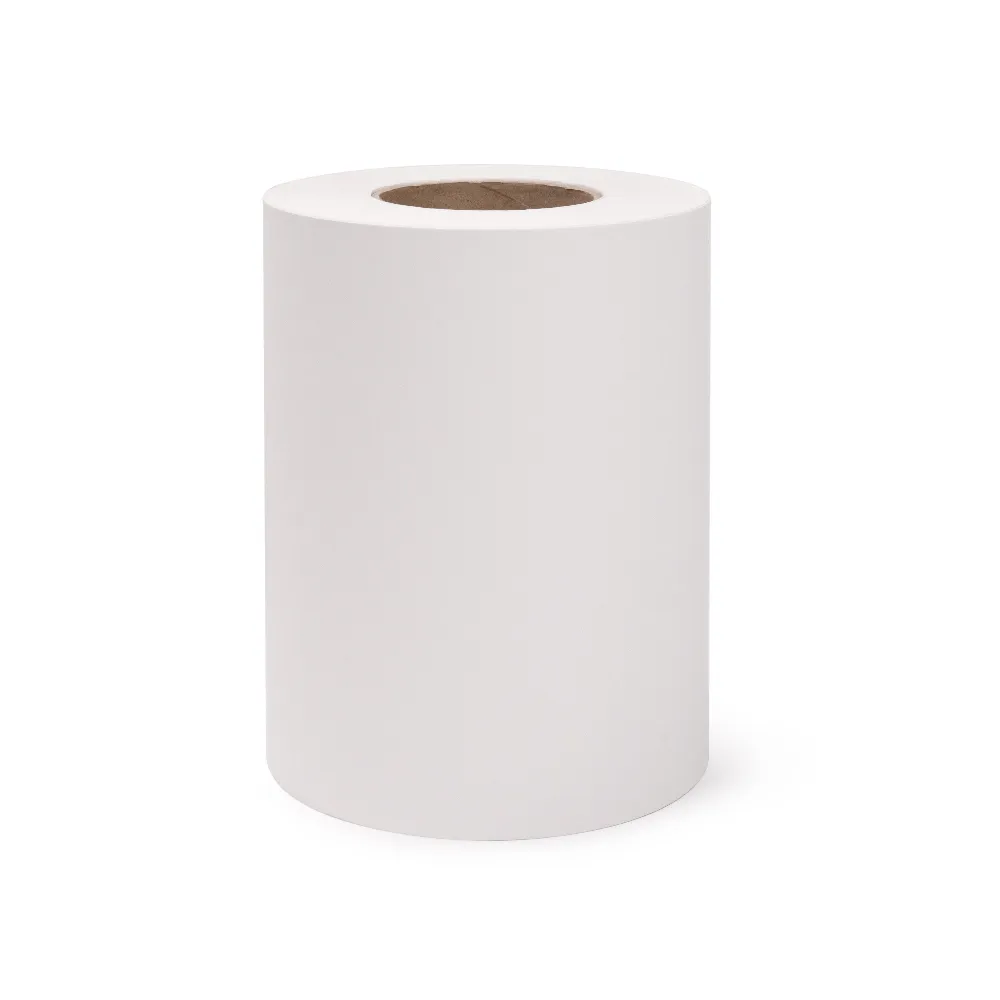 thermal transfer label material roll upright